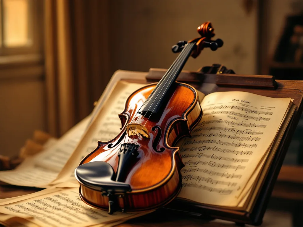 Mes partitions pour débuter au violon
