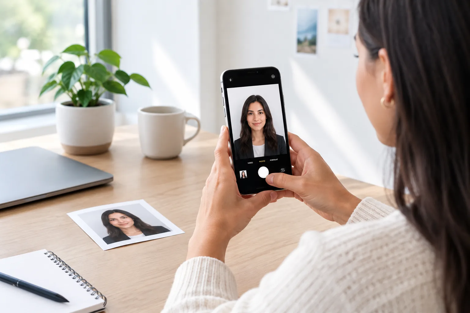 Réussir sa photo de CV avec un smartphone
