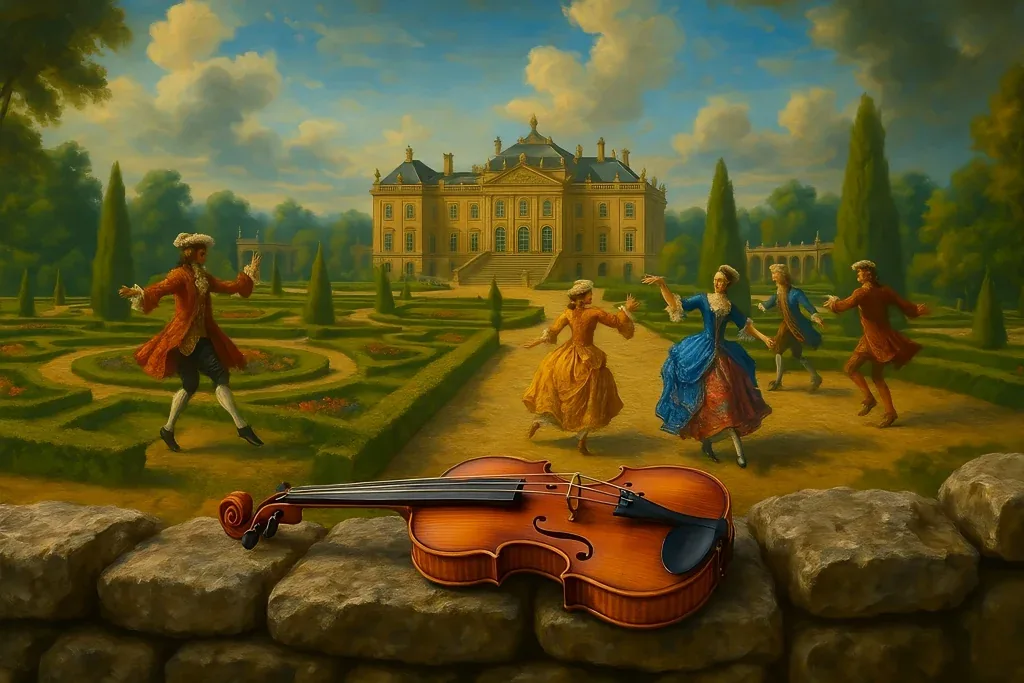 Rigaudon – Partition violon